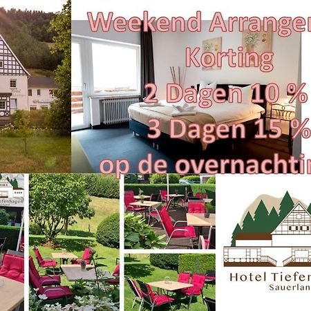 Hotel Tiefenhagen Sauerland Lennestadt Exteriör bild